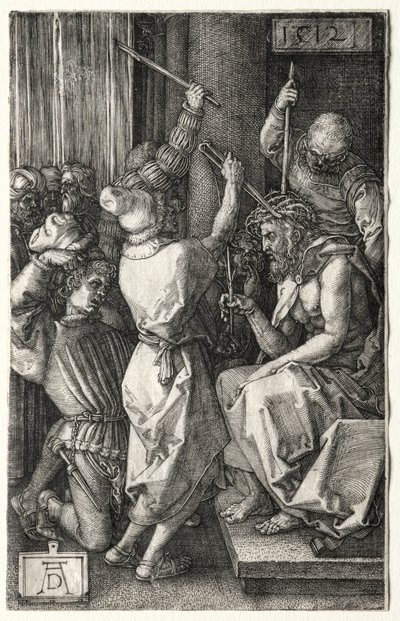 Kristus kronet med torne, 1512. af Albrecht Dürer