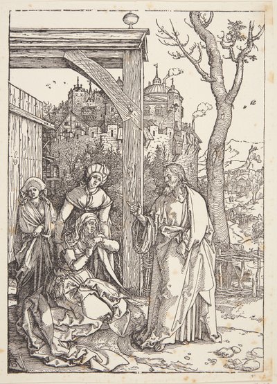 Kristus tager afsked med sin mor af Albrecht Dürer