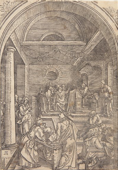 Kristus blandt lægerne af Albrecht Dürer