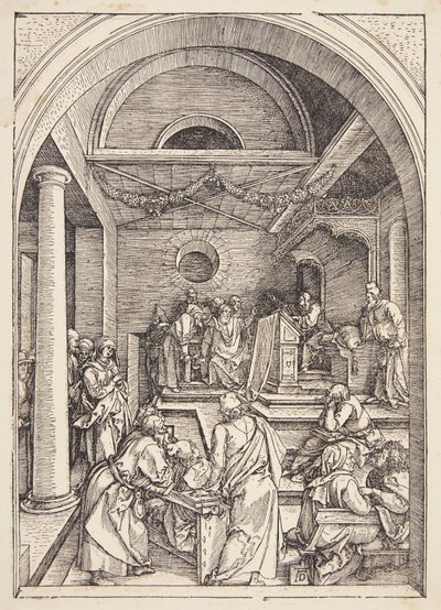 Kristus blandt lægerne af Albrecht Dürer