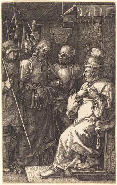 Kristus for Kajfas af Albrecht Dürer