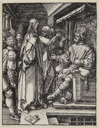 Kristus foran Herodes af Albrecht Dürer