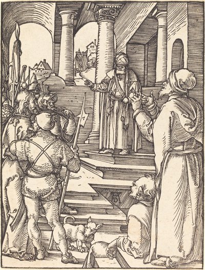 Kristus før Pilatus af Albrecht Dürer