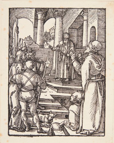 Kristus foran Pilatus af Albrecht Dürer