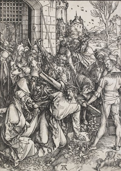 Kristus bærer korset, 1498-1499 af Albrecht Dürer