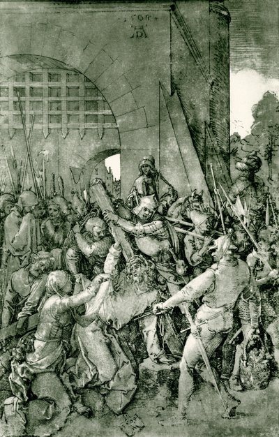 Kristus falder under korset af Albrecht Dürer