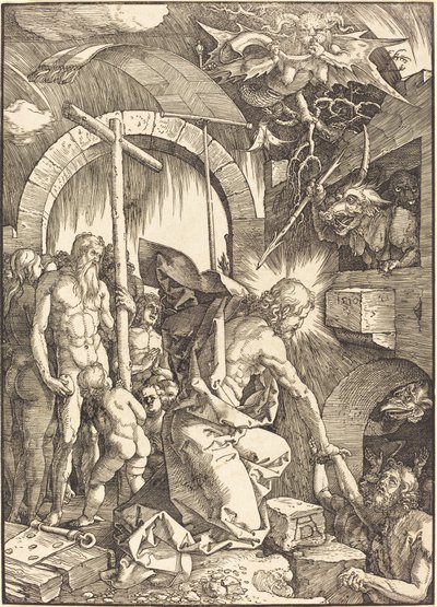 Kristus i Limbo af Albrecht Dürer