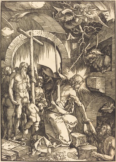 Kristus i Limbo af Albrecht Dürer