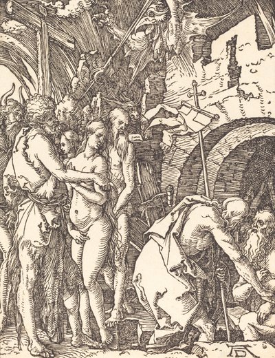 Kristus i Limbo, sandsynligvis ca. 15091510. af Albrecht Dürer