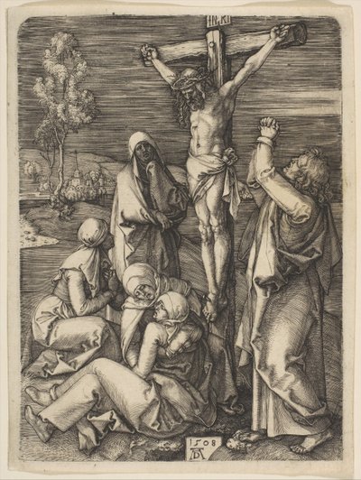 Kristus på korset, 1508. af Albrecht Dürer