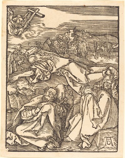 Kristus på Oliebjerget af Albrecht Dürer
