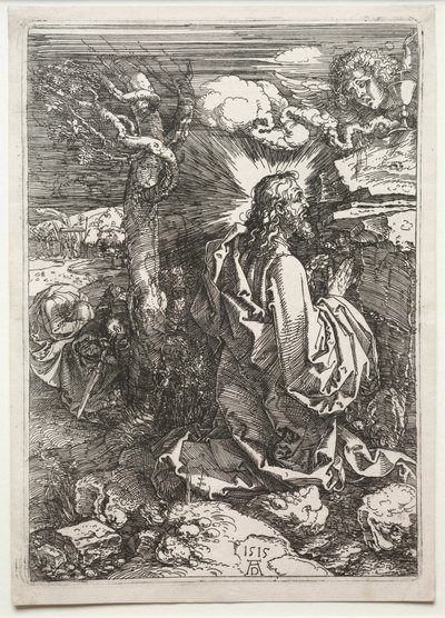 Kristus på Oliebjerget af Albrecht Dürer