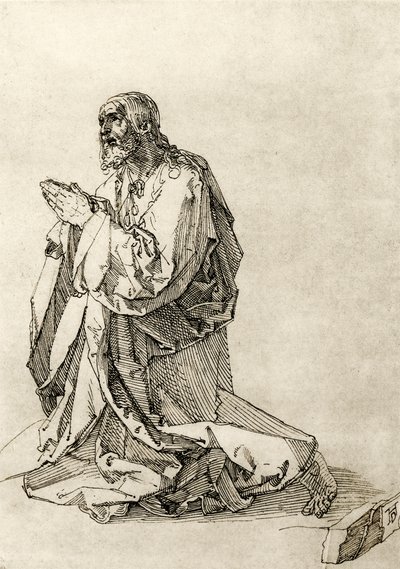 Kristus på Oliebjerget af Albrecht Dürer