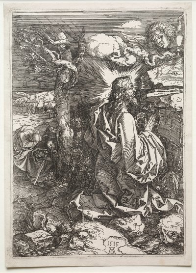Kristus på Oliebjerget, 1515. af Albrecht Dürer