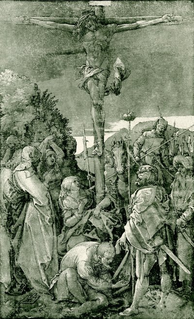 Kristus på korset af Albrecht Dürer