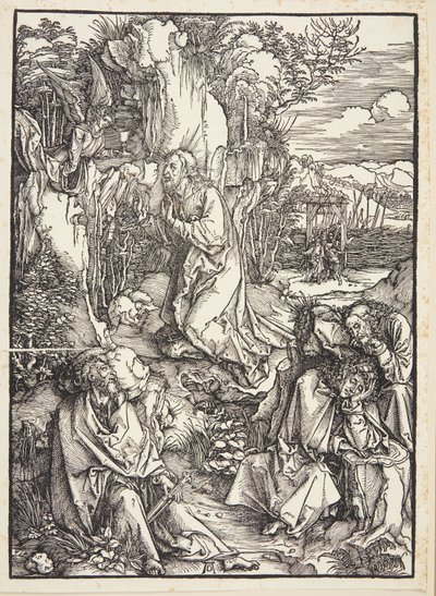 Kristus på olivenbjerget af Albrecht Dürer