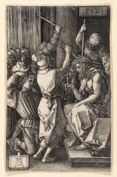 Kristi tornekrone (Kobberstikspassionen) af Albrecht Dürer