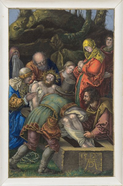 Kristi gravlæggelse af Albrecht Dürer