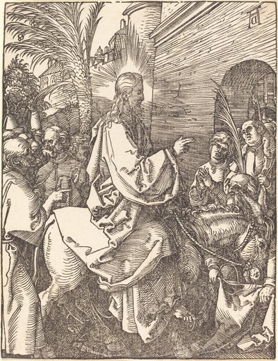 Kristi indtog i Jerusalem af Albrecht Dürer