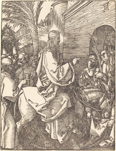 Kristi indtog i Jerusalem af Albrecht Dürer