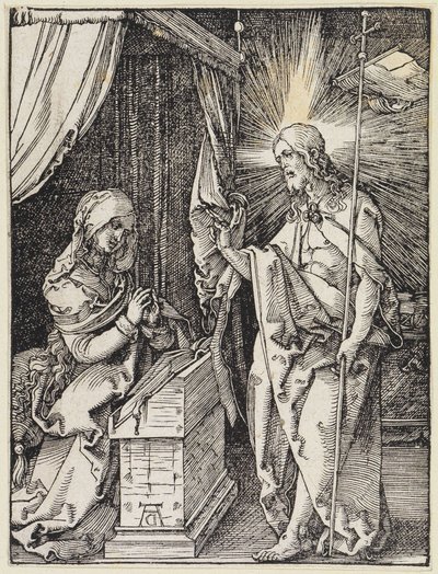 Kristus viser sig for sin mor af Albrecht Dürer