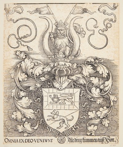 Lorenz Staibers våbenskjold af Albrecht Dürer