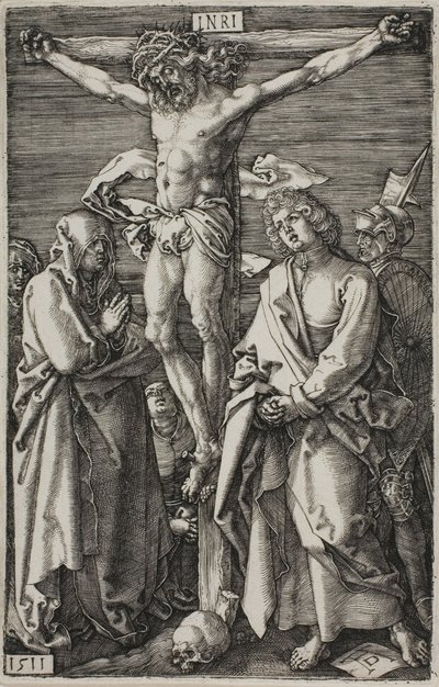 Korsfæstelse, fra Den indgraverede lidenskab af Albrecht Dürer