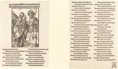 Døden og Lansquenet af Albrecht Dürer