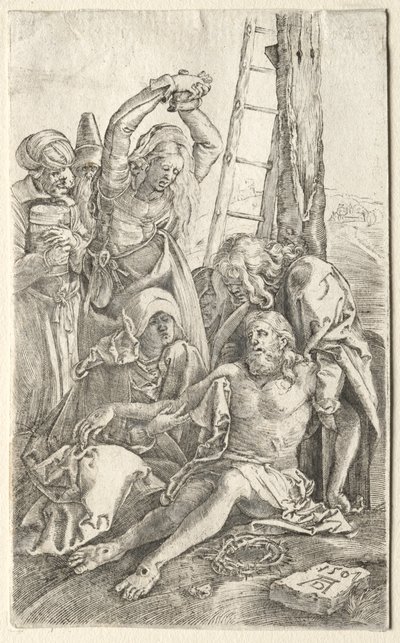 Nedstigning fra korset, 1501. af Albrecht Dürer