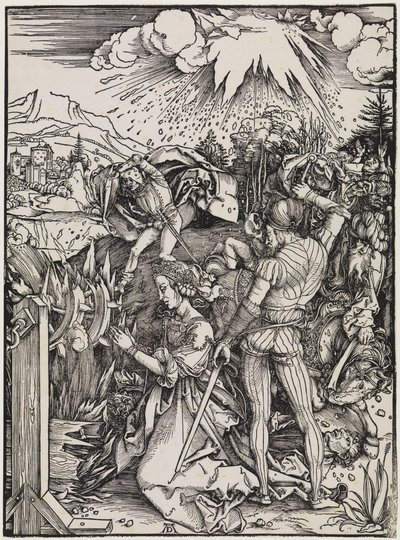 Halshugningen af Sankt Katharina af Albrecht Dürer