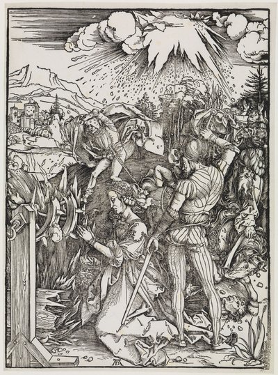 Halshugningen af Sankt Katharina af Albrecht Dürer
