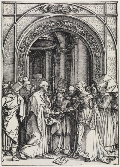 Jomfru Marias forlovelse af Albrecht Dürer