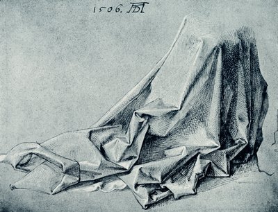 Draperi undersøgelse af Albrecht Dürer