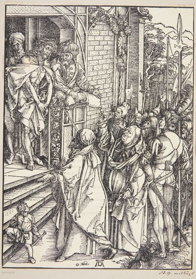 Ecce Homo - Præsentationen af Kristus af Albrecht Dürer