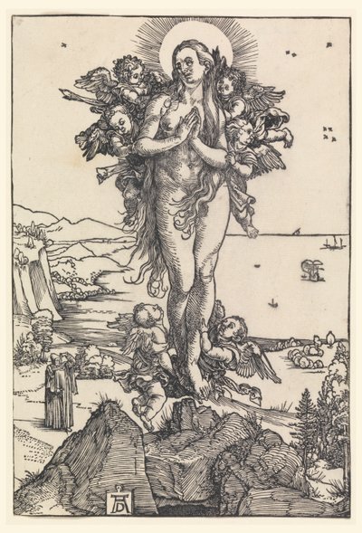 Højde af Sankt Maria Magdalena af Albrecht Dürer