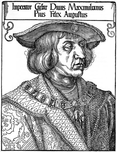 Kejser Maximilian I, 1519, 1936 af Albrecht Dürer