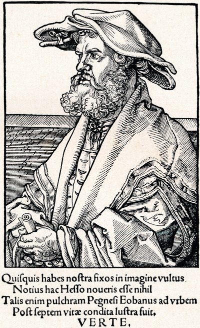 Eobanus Hessen, 1527 1906 af Albrecht Dürer