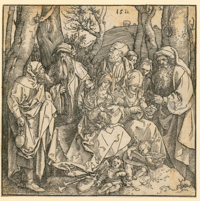 Erasmus af Rotterdam af Albrecht Dürer