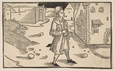 Eunuchus, fra The Comedie of Terence, genoptryk fra det 19. århundrede.n.d. af Albrecht Dürer