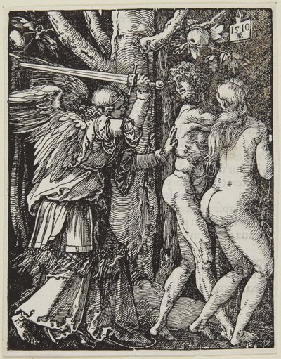 Uddrivelsen af Paradiset af Albrecht Dürer