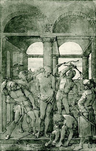 Kristi flagelation af Albrecht Dürer