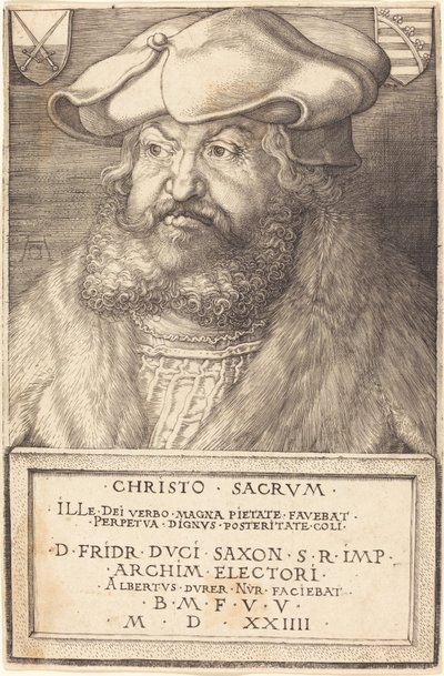 Frederik den Vise, Kurfyrste af Sachsen af Albrecht Dürer
