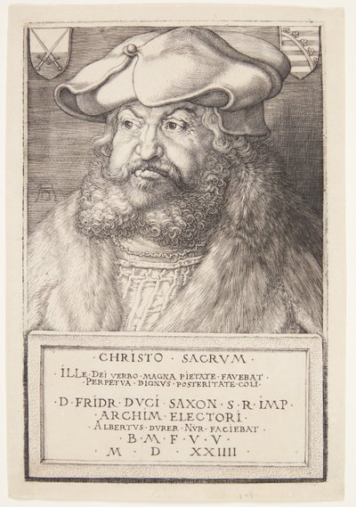 Frederik den Vise, Kurfyrste af Sachsen af Albrecht Dürer