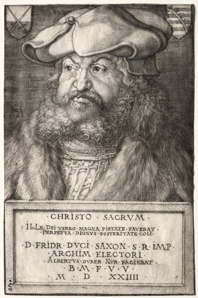Frederik den Vise, Kurfyrste af Sachsen af Albrecht Dürer