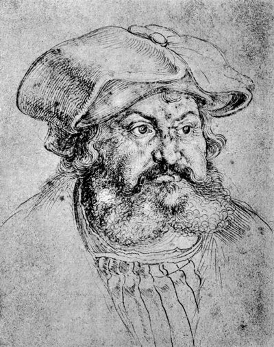 Frederik den Vise, 1523-1524, 1936 af Albrecht Dürer