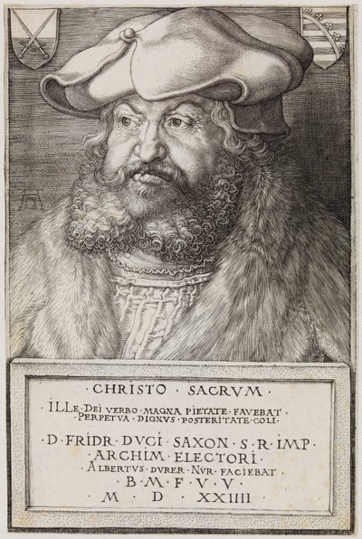 Frederik den Vise, kurfyrste af Sachsen af Albrecht Dürer