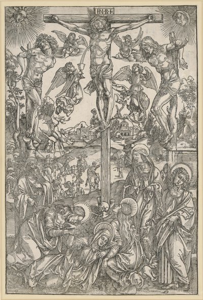 Tysk: Det store Golgata af Albrecht Dürer