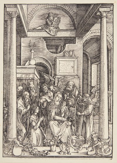 Glorificering af Jomfruen af Albrecht Dürer