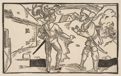 Heauton Timourumenos, fra The Comedies of Terence, genoptryk fra det 19. århundrede.n.d. af Albrecht Dürer
