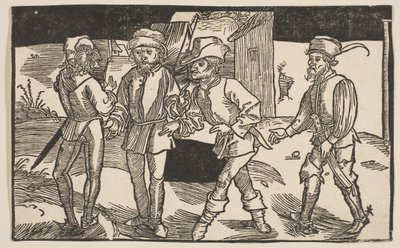 Heauton Timourumenos, fra The Comedies of Terence, genoptryk fra det 19. århundrede.n.d. af Albrecht Dürer